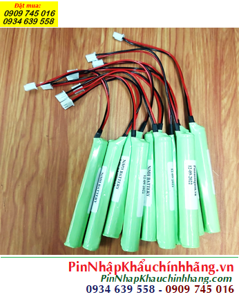 Pin đèn exit thoát hiểm 2.4v-AAA800mAh, Pin đèn sự cố khẩn cấp 2.4v-AAA800mAh, Pin GREPOW 2.4v-AAA800mAh 